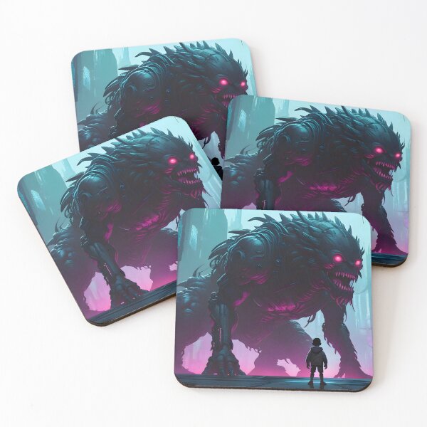 Item preview, Cyberpunk Monster vs. Kid designed and sold by papi1998.