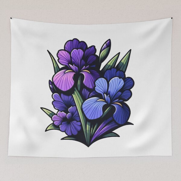 Item preview, February birth flower designed and sold by Truck Stop One.