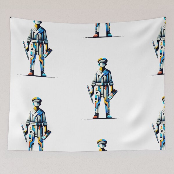 Item preview, Digital Da Vinci - The Artisan of the Electronic Age designed and sold by SADStyleDesigns.