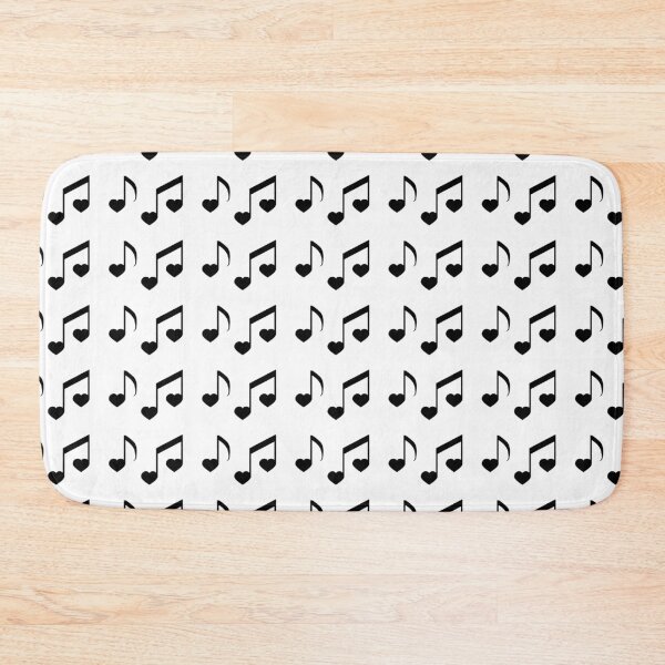Item preview, Heart Music Notes designed and sold by galaxydaydreams.