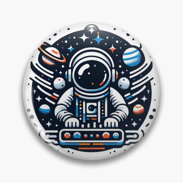 Item preview, Orbiting DJ - Spinning Tracks Across the Galaxy designed and sold by SADStyleDesigns.
