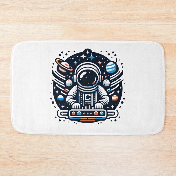 Item preview, Orbiting DJ - Spinning Tracks Across the Galaxy designed and sold by SADStyleDesigns.