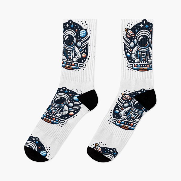Item preview, Orbiting DJ - Spinning Tracks Across the Galaxy designed and sold by SADStyleDesigns.