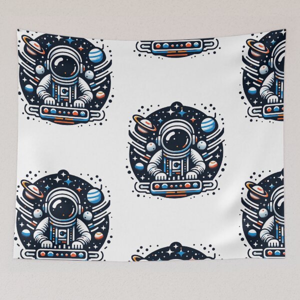 Item preview, Orbiting DJ - Spinning Tracks Across the Galaxy designed and sold by SADStyleDesigns.