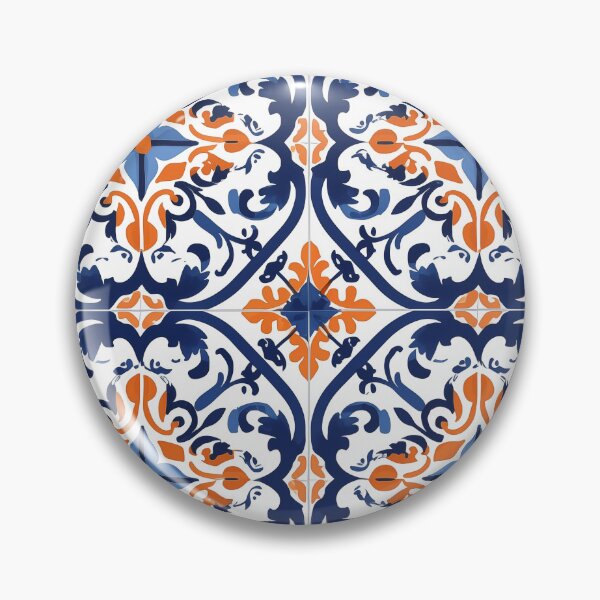 Item preview, Portuguese tile pattern designed and sold by CreatifStudios.