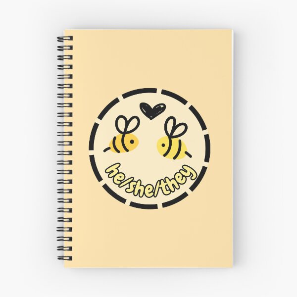 Item preview, He/She/They Pronouns | Bee Enbee | He She They Pronoun designed and sold by Furia LGBTQ+ Accessories.
