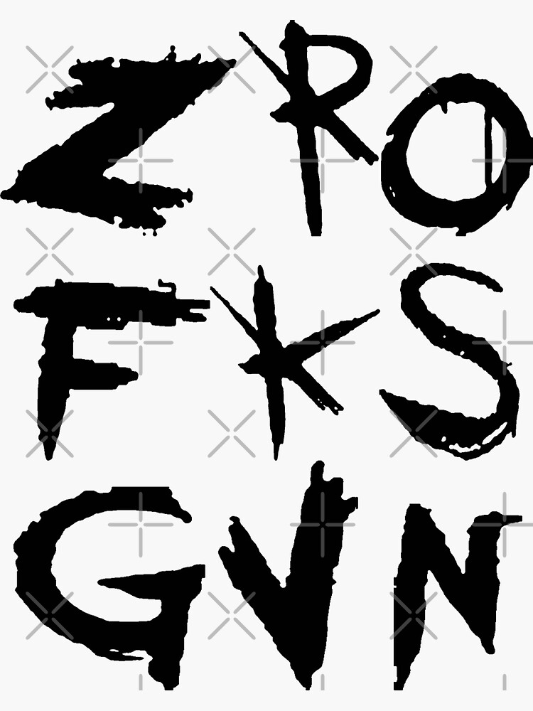 Zro Fks Decal