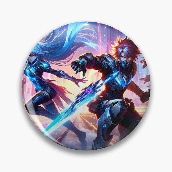Item preview, Cyber Clash: Neon Warriors in Battle designed and sold by shadowpalette.