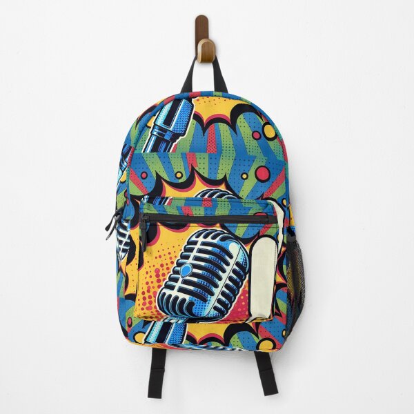 Item preview, Vintage Pop Art Microphone Explosion designed and sold by M-ormin.