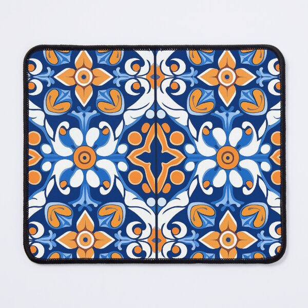 Item preview, Floral Portuguese Tile designed and sold by CreatifStudios.