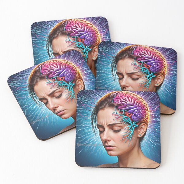 Item preview, Migraine Visualized designed and sold by NerdscapeDC.