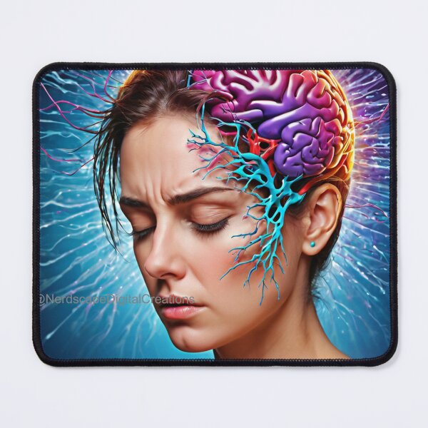Item preview, Migraine Visualized designed and sold by NerdscapeDC.