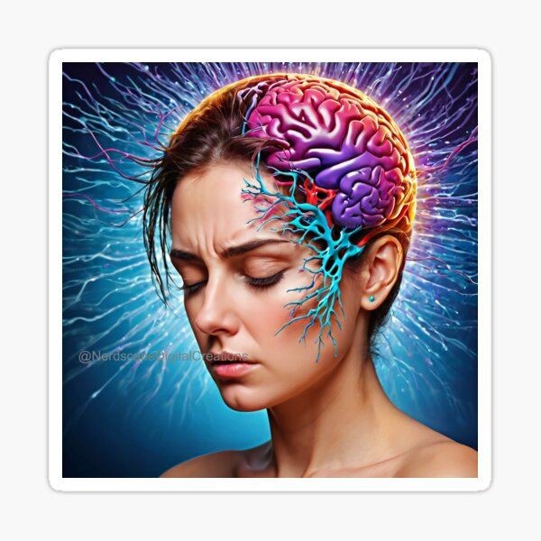 Item preview, Migraine Visualized designed and sold by NerdscapeDC.