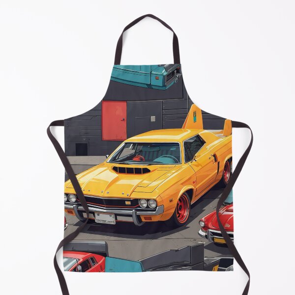 Item preview, A yellow car in a parking lot designed and sold by johndesign88.