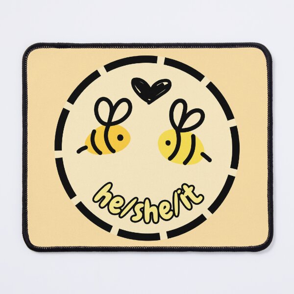 Item preview, He/She/It Pronouns | Bee Enbee | He She It Pronoun designed and sold by Furia LGBTQ+ Accessories.