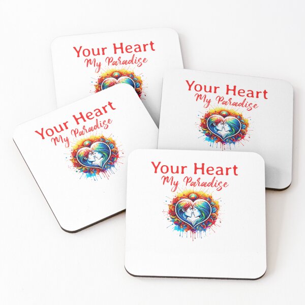 Item preview, valentine t-shirts ( Your Heart My Paradise ) designed and sold by ANGHAM ALKHALED.