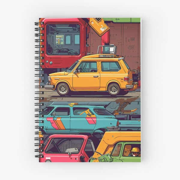 Item preview, A group of cars in a parking lot designed and sold by johndesign88.