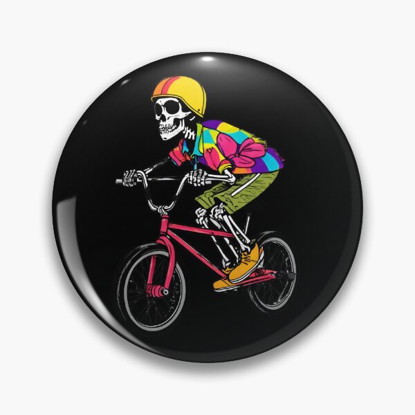 Item preview, Preppy Skeleton For Bmx T-Shirt Sticker designed and sold by Quarkari.