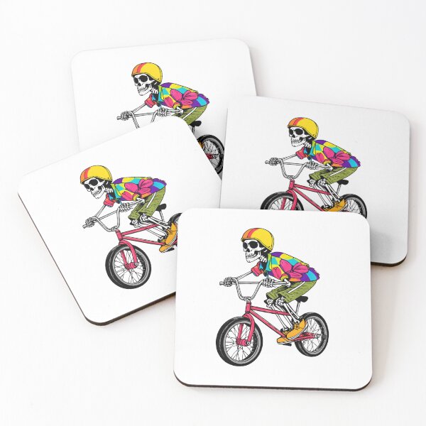 Item preview, Preppy Skeleton For Bmx T-Shirt Sticker designed and sold by Quarkari.