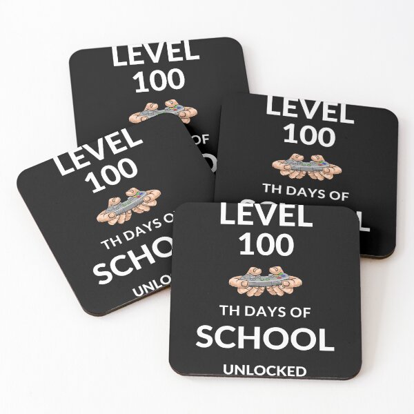 Item preview, "Level 100th Days of School Unlocked Tee | Academic Achievement" designed and sold by AI-volution.