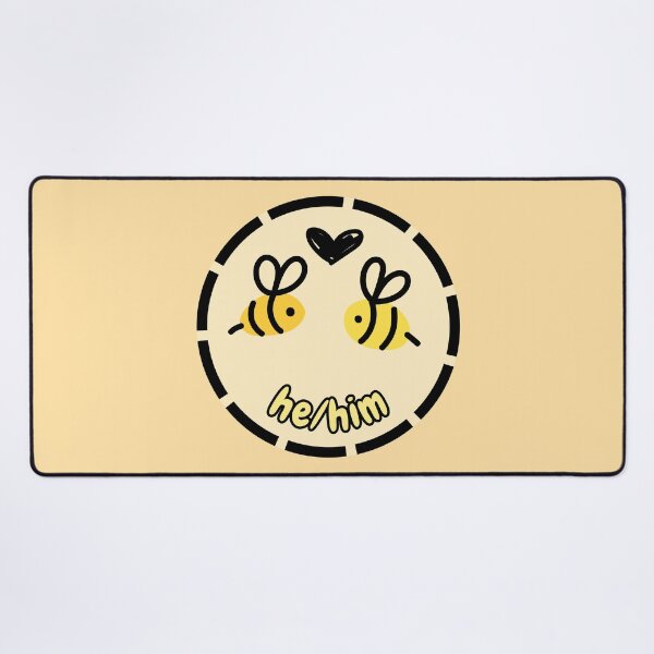 Item preview, He/Him Pronouns | Bee Enbee | He Him Pronoun designed and sold by Furia LGBTQ+ Accessories.
