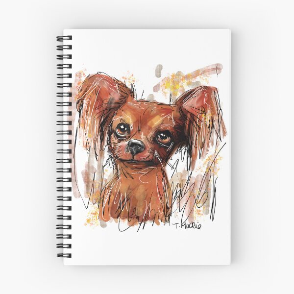 Item preview, Russian Toy Red Dog designed and sold by TraceyMackieArt.
