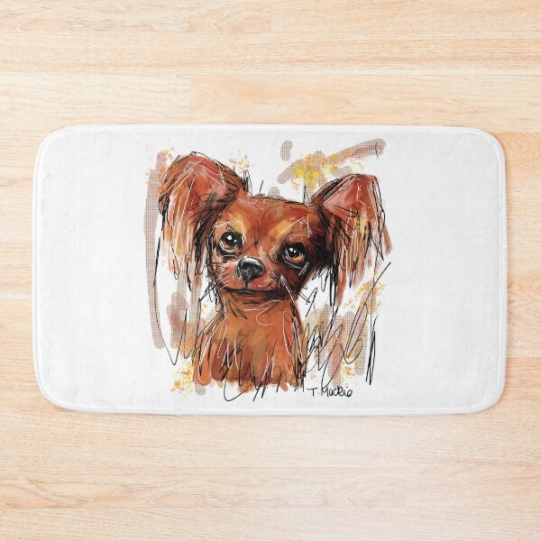 Item preview, Russian Toy Red Dog designed and sold by TraceyMackieArt.