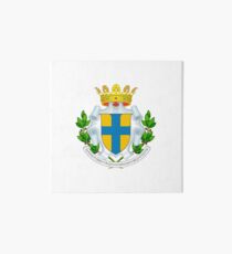 Coat of arms of Parma, Italy Art Board