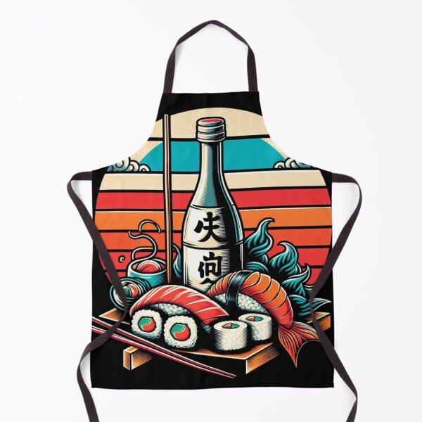 Item preview, Sushi and Sake Vintage | Men's Kanpai Japanese Art Lover   designed and sold by Collin36.