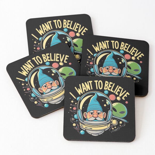 Item preview, Gnome. I Want To Believe designed and sold by Myra365Art.