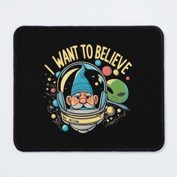 Item preview, Gnome. I Want To Believe designed and sold by Myra365Art.