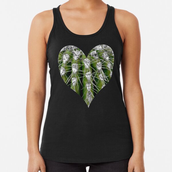Prickly Cactus Racerback Tank Top
