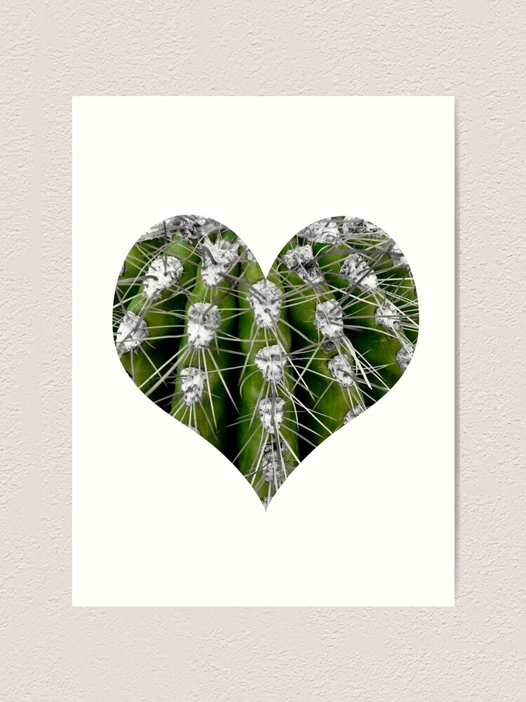 Alternate view of Prickly Cactus Art Print