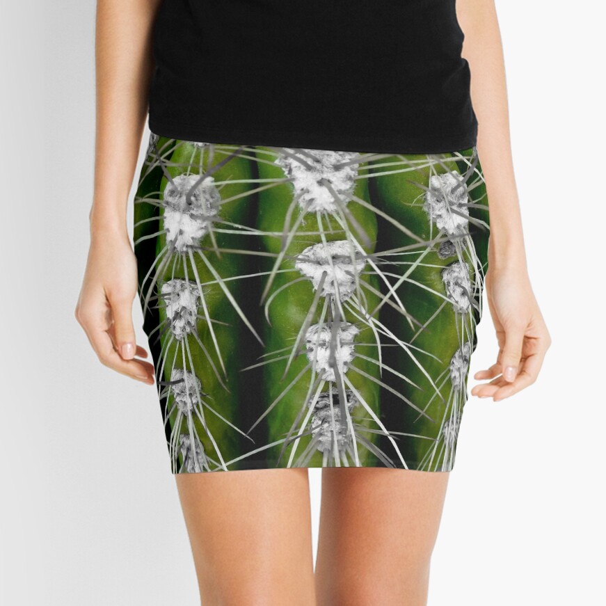 Prickly Cactus Mini Skirt