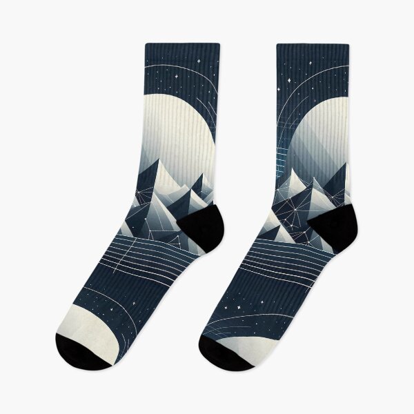 Item preview, Moonlit Geometry: A Harmonious Dance of Nature and Mathematics designed and sold by DethLock.