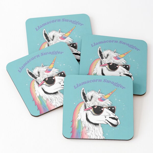 Item preview, Llamacorrn Swagger designed and sold by Sheree Davis.