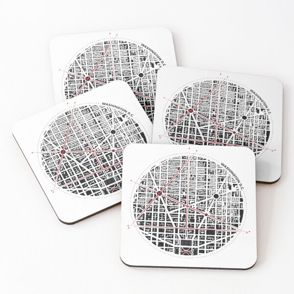 Item preview, Capitol City Canvas: Washington DC Urban Plan designed and sold by Mundivagant Designs.