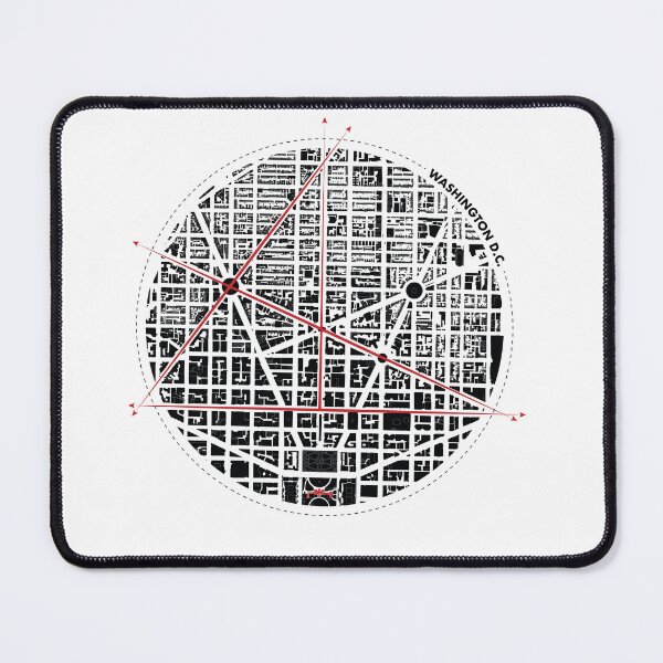 Item preview, Capitol City Canvas: Washington DC Urban Plan designed and sold by Mundivagant Designs.