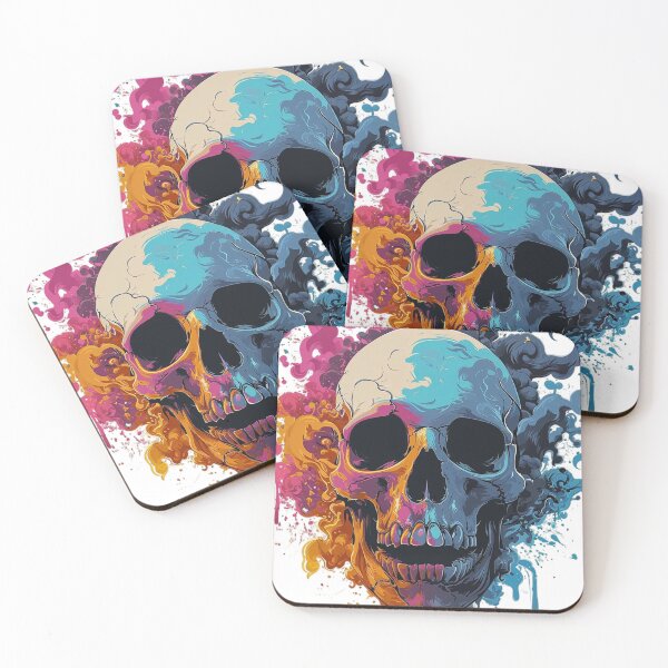 Item preview, Colorful Bones: The Funny Rainbow Skeleton - A Whimsical Halloween Twist designed and sold by pickaxflapper0p.
