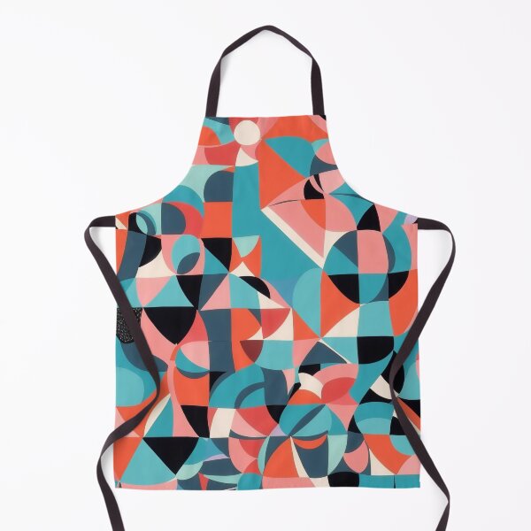Item preview, A colorful pattern with black and blue and pink triangles designed and sold by johndesign88.