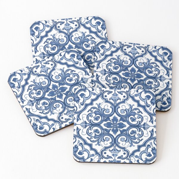 Item preview, Blue and White Portuguese Tile designed and sold by CreatifStudios.