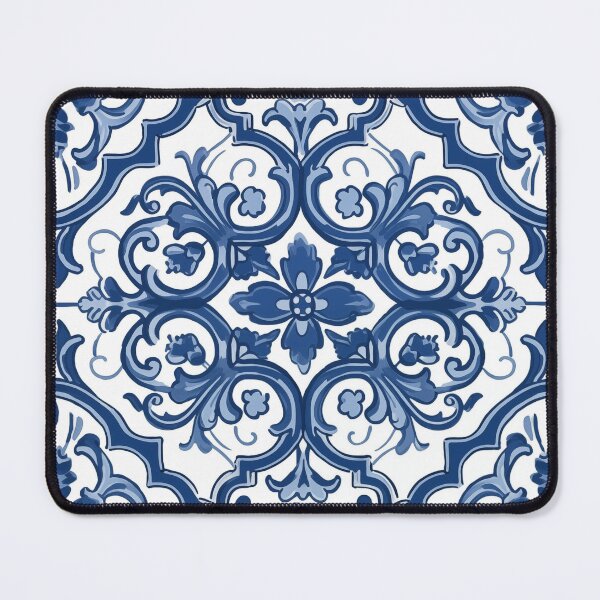 Item preview, Blue and White Portuguese Tile designed and sold by CreatifStudios.