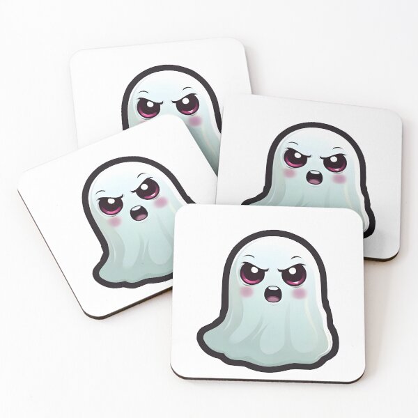 Item preview, Cute angry ghost designed and sold by Jxnx ..