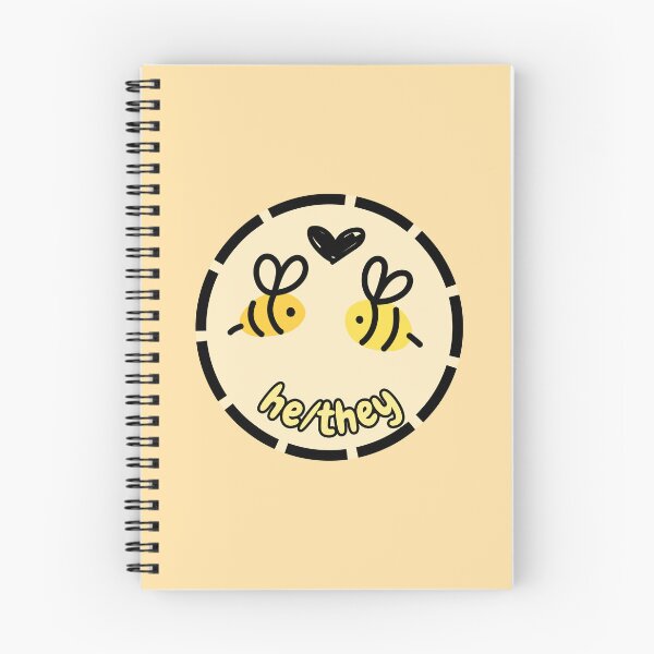 Item preview, He/They Pronouns | Bee Enbee | He They Pronoun designed and sold by Furia LGBTQ+ Accessories.