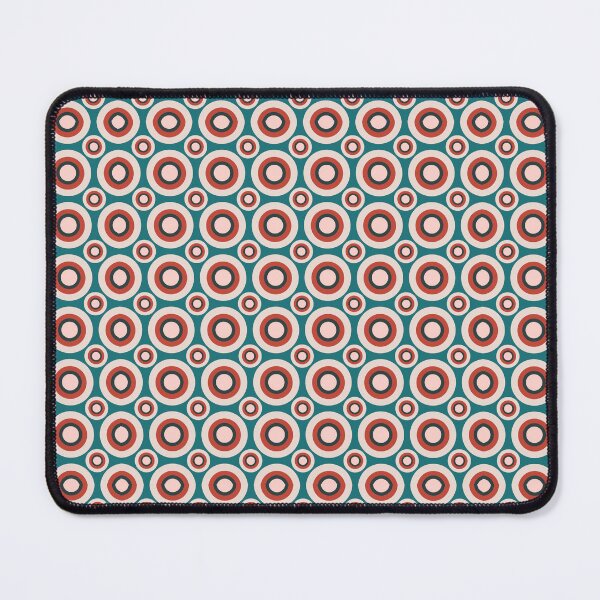 Item preview, Trendy Retro Mid Century Geometric Circles  Red, Pink designed and sold by Prints and Lifestyle.