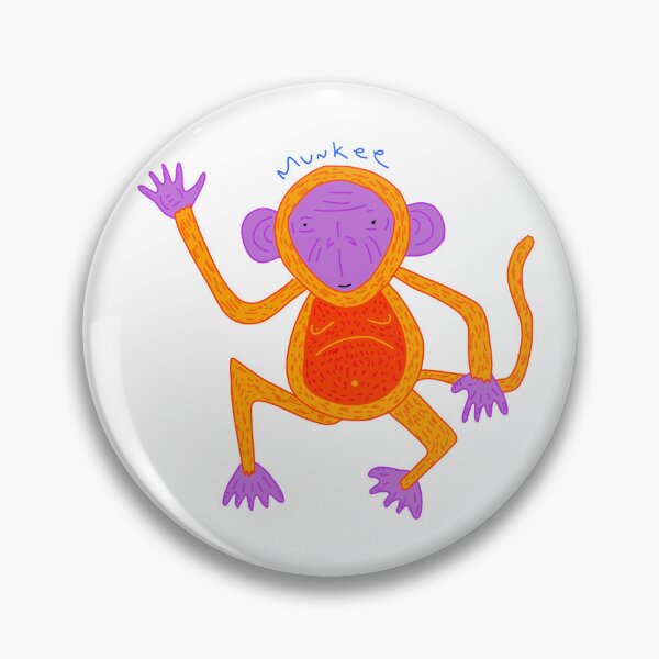 Item preview, Monkey designed and sold by CurseAndVoid.
