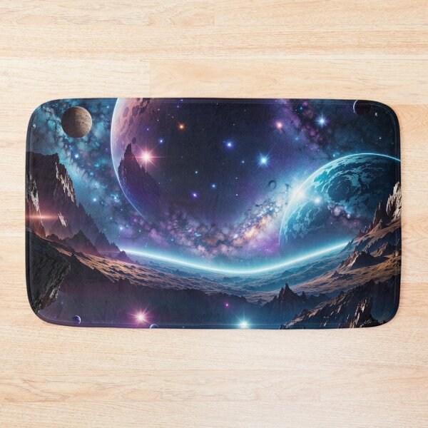Item preview, A landscape with planets and stars designed and sold by johndesign88.