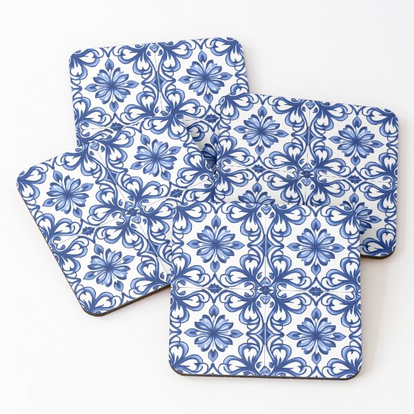 Item preview, Blue and White Portuguese Tile designed and sold by CreatifStudios.