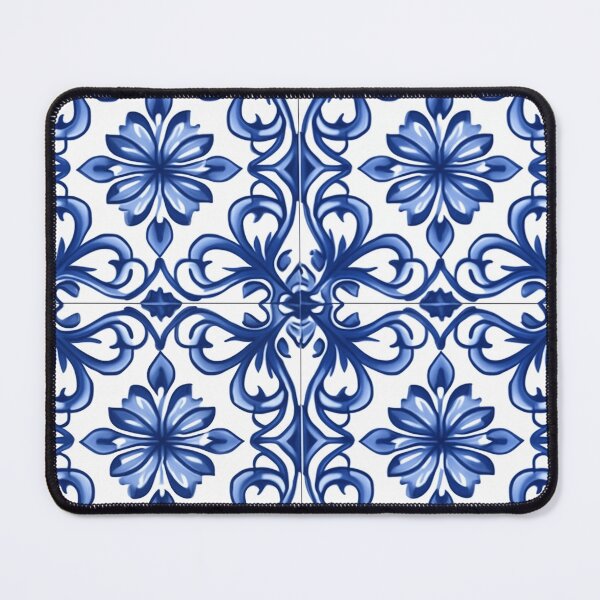 Item preview, Blue and White Portuguese Tile designed and sold by CreatifStudios.
