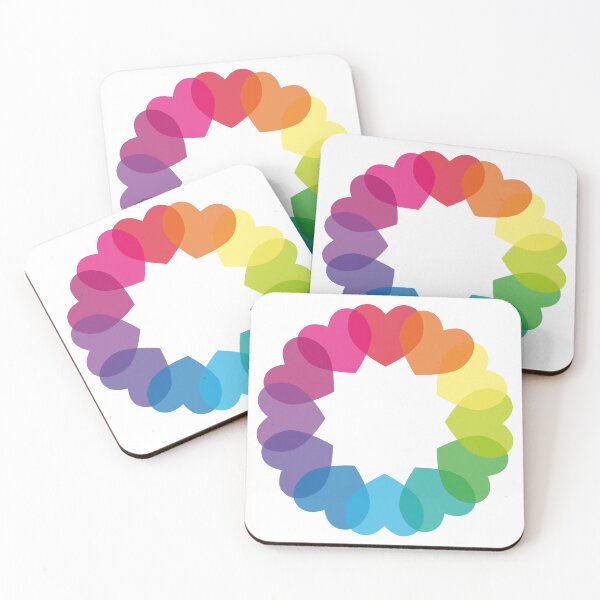 Item preview, Heart Colour Wheel designed and sold by galaxydaydreams.